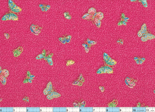 Cloisonne Butterfly Butterflies Gold Red